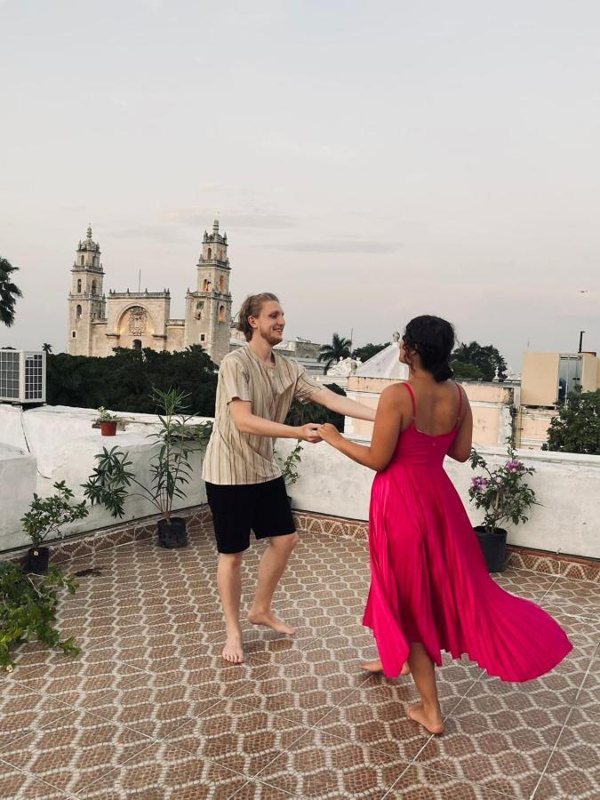 Hostal Zocalo Hotel Merida Ngoại thất bức ảnh