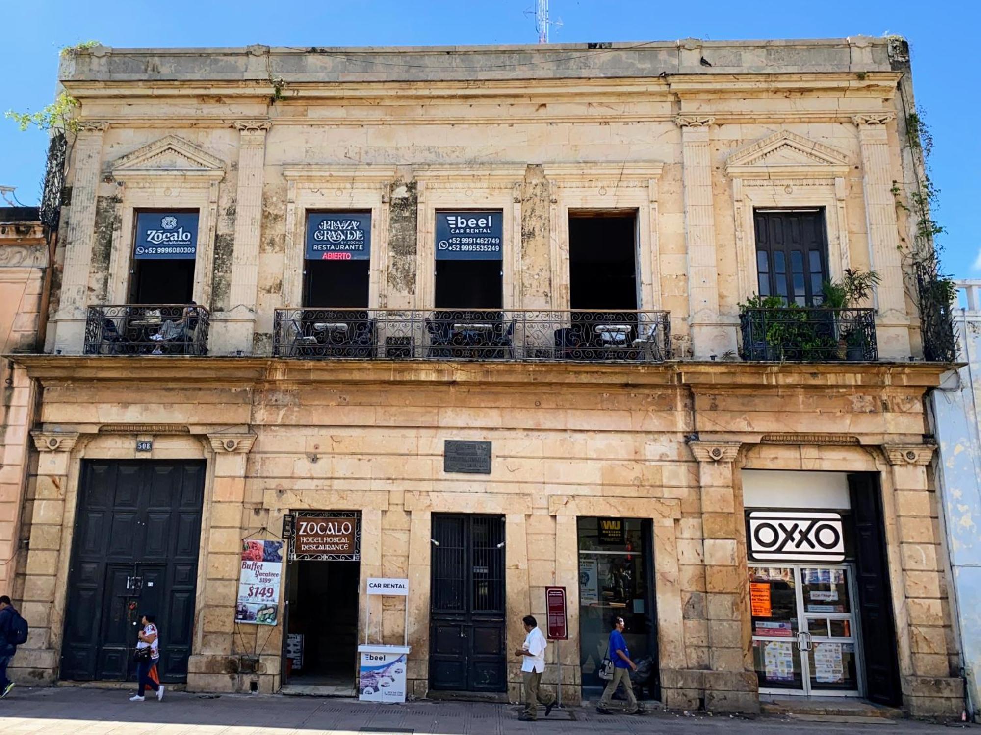 Hostal Zocalo Hotel Merida Ngoại thất bức ảnh